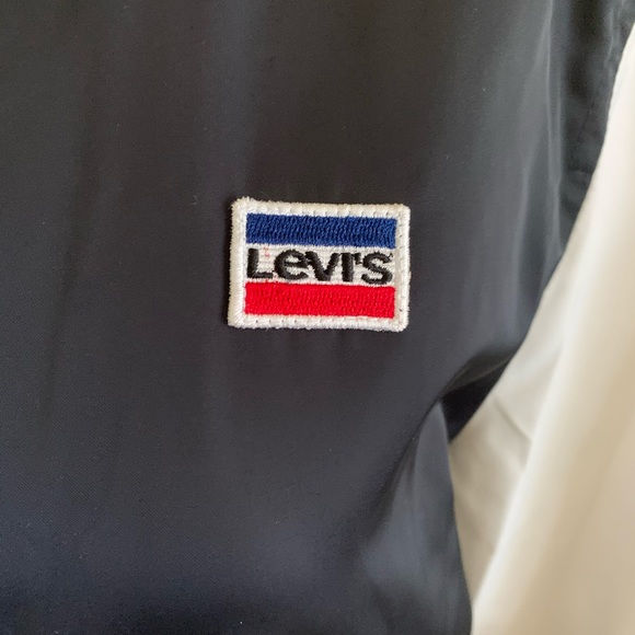 - Colorblock Stripe Trim Bomber Jacket - Picture 7 of 8